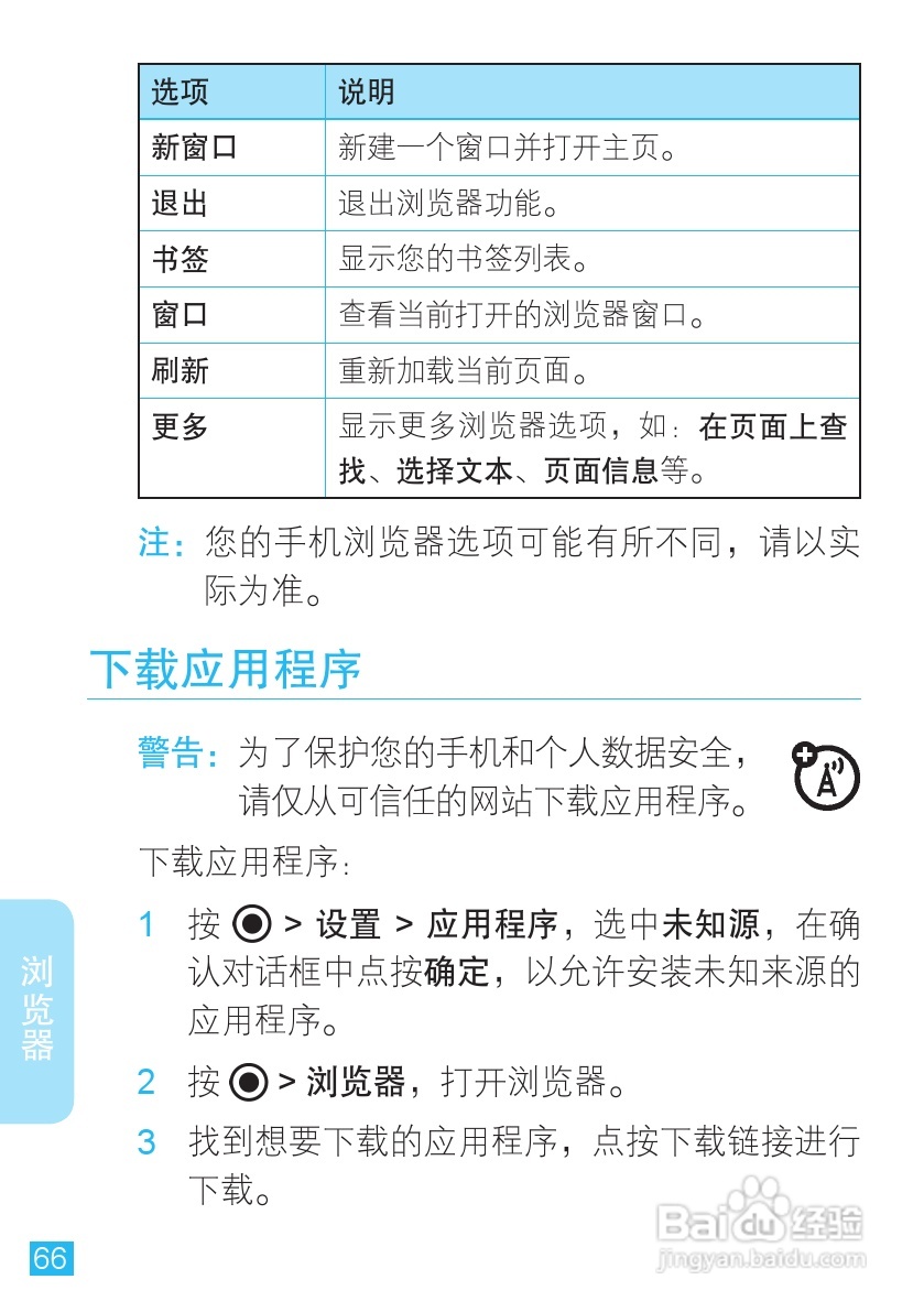 摩托罗拉XT300手机简体中文说明书:[7]