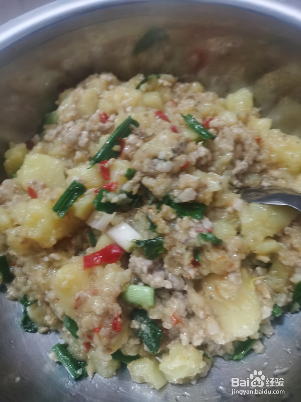 米豆腐如何煮肉末？