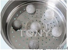 黑芝麻核桃馒头