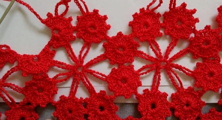 一线连梅花钩法步骤