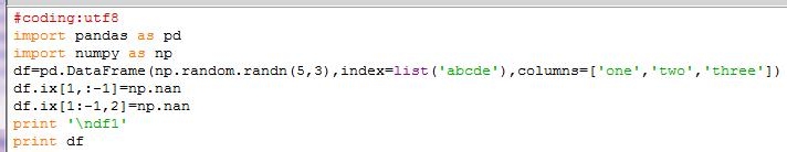 pandas教程：[22]填充缺失值