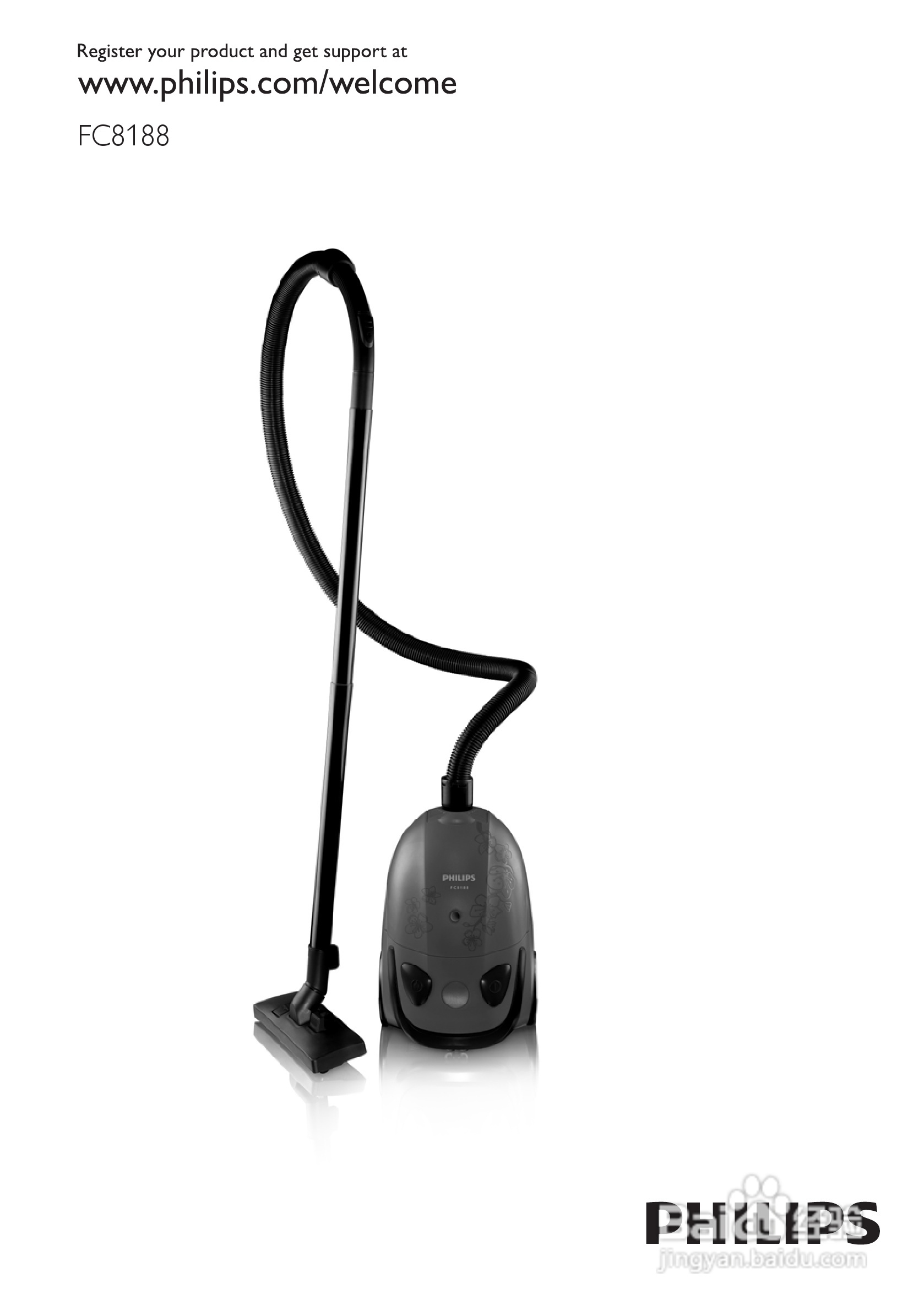 飞利浦FC8188有尘袋吸尘器使用说明书:[1]