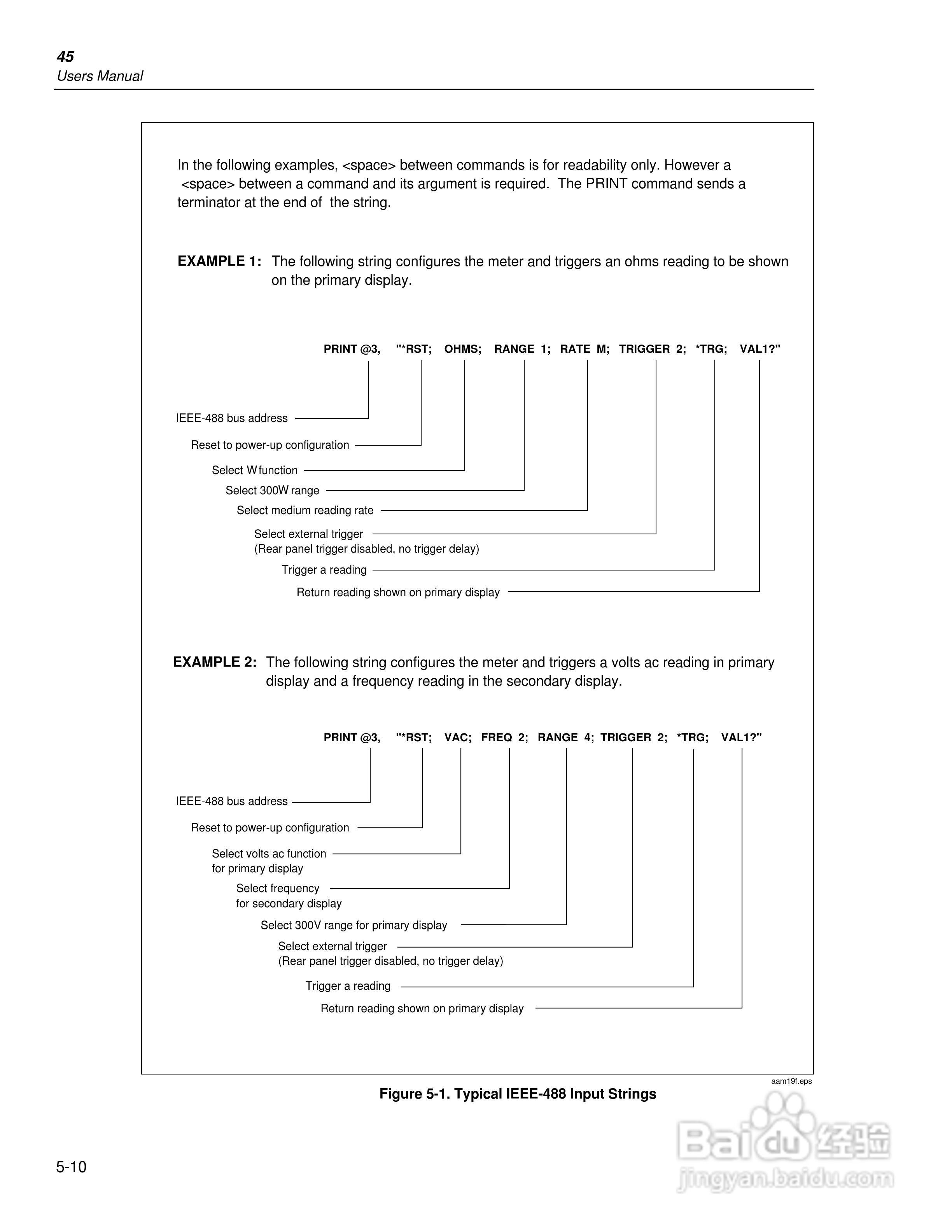 福禄克Fluke45万用表说明书:[7]