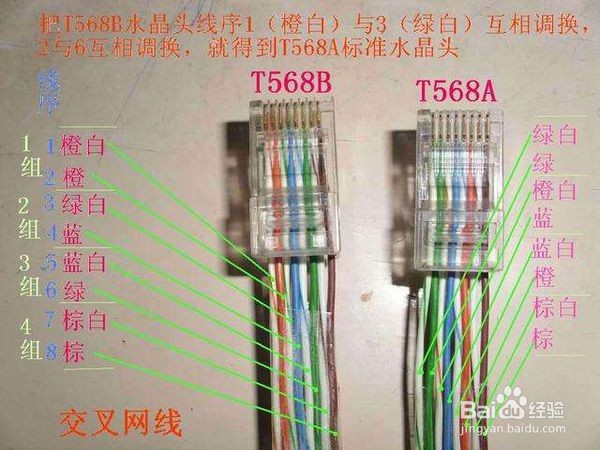 网线的接口怎么接