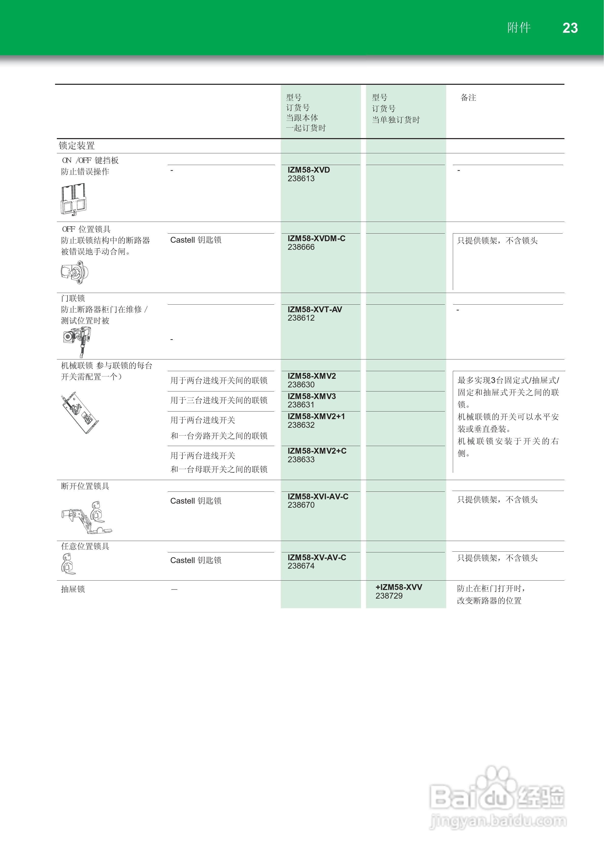 moeller空气断路器IZM 58630A至6300A说明书:[3]