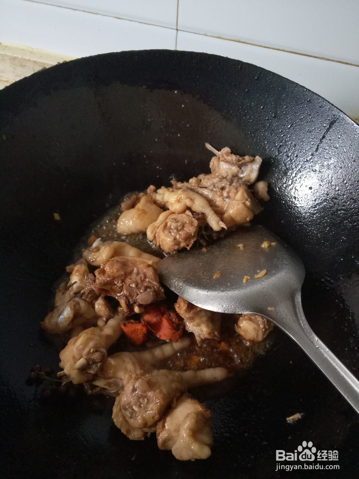 砂锅鸡子炖土豆