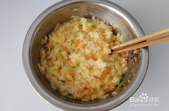 如何制作鸡蛋香煎米饼