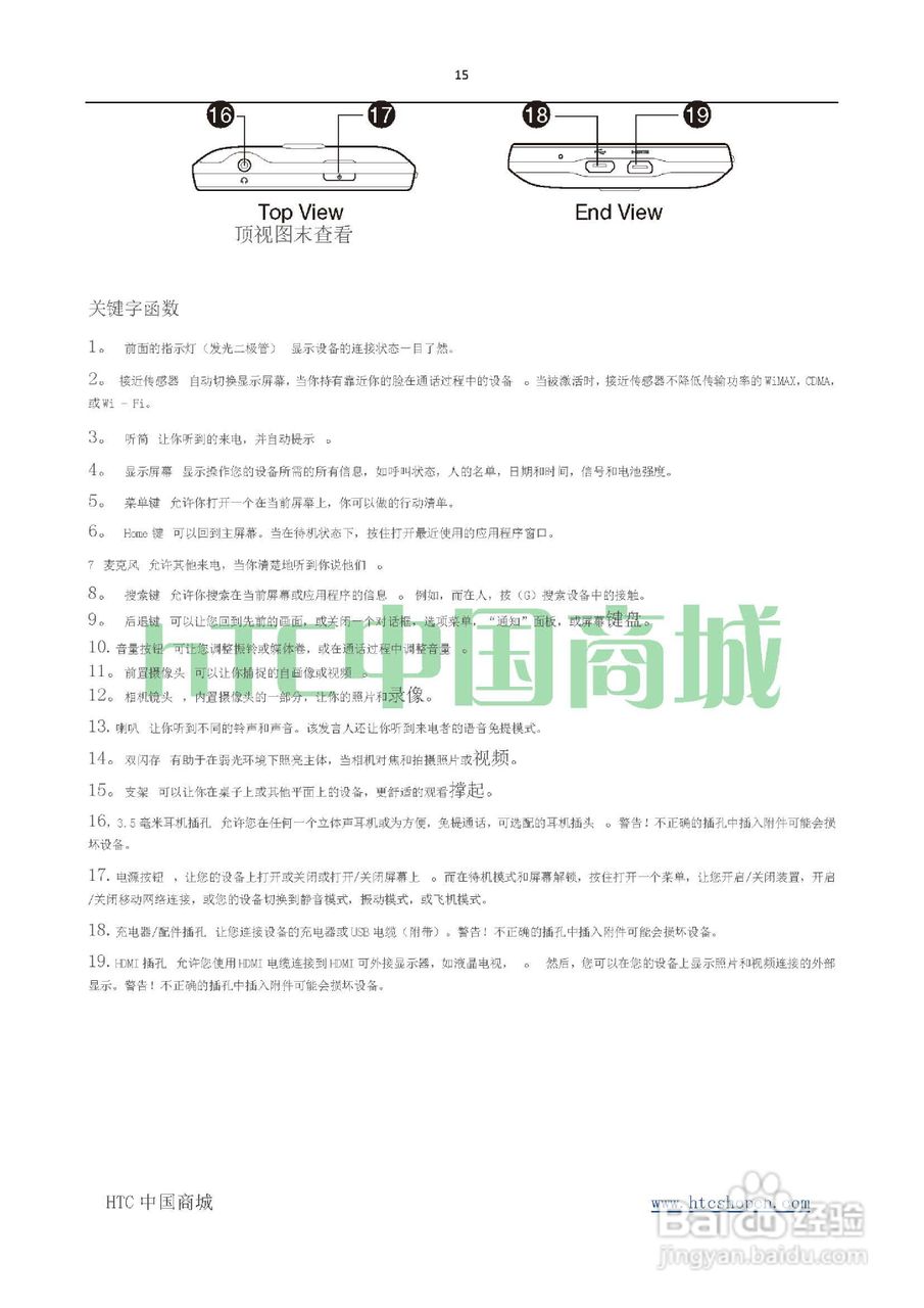 HTC(多普达) HTC EVO 4G(简体中文)手机说明书:[2]