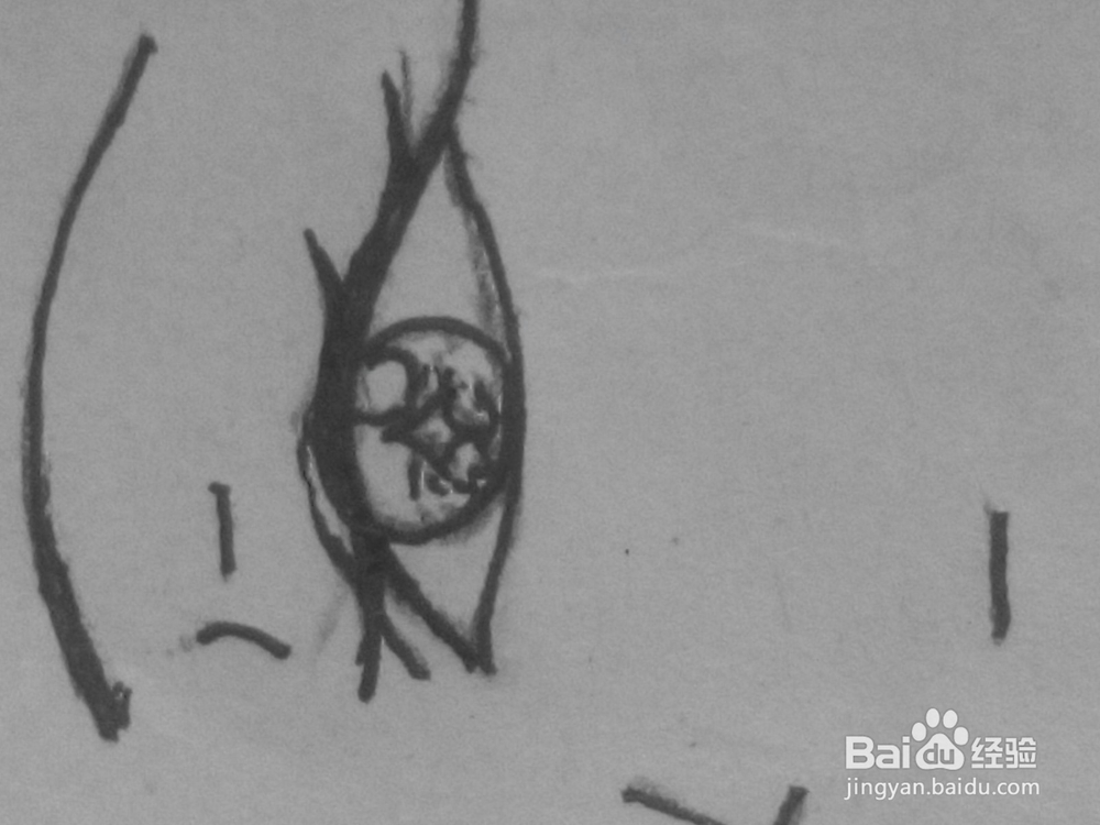 原创动漫人物的眼睛三