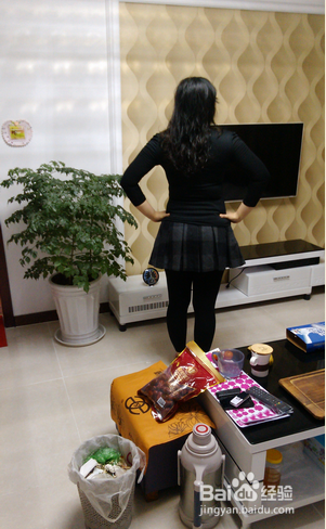 泡泡袖显瘦韩版修身打底T恤搭配短裙