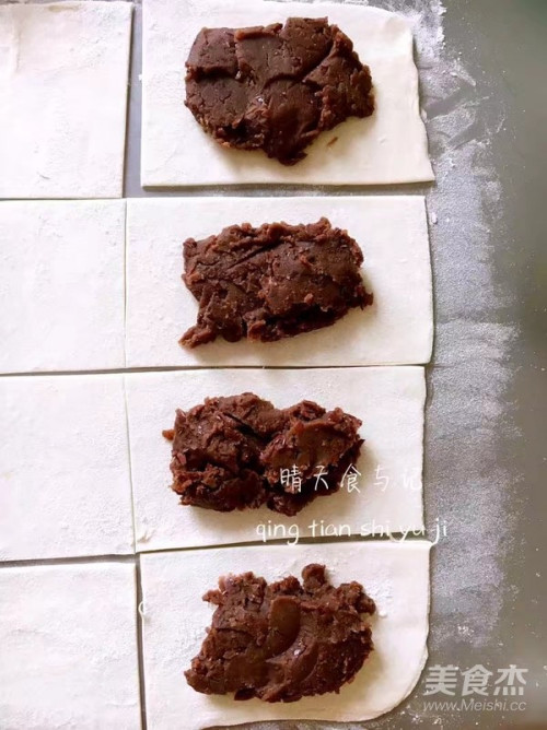 香酥红豆派自己在家做!(附红豆馅做法)