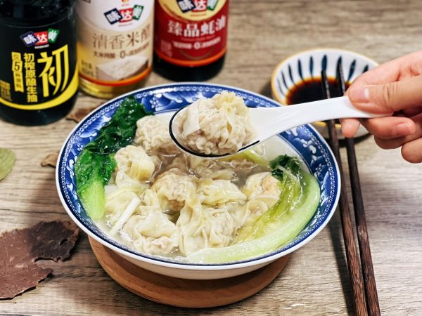 广东韭黄猪肉云吞
