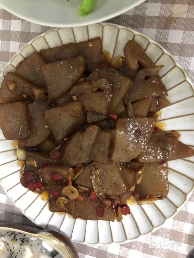 宝宝也爱吃的泡椒炒魔芋