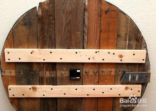 手工艺-木质写意印花时钟手工制作教程