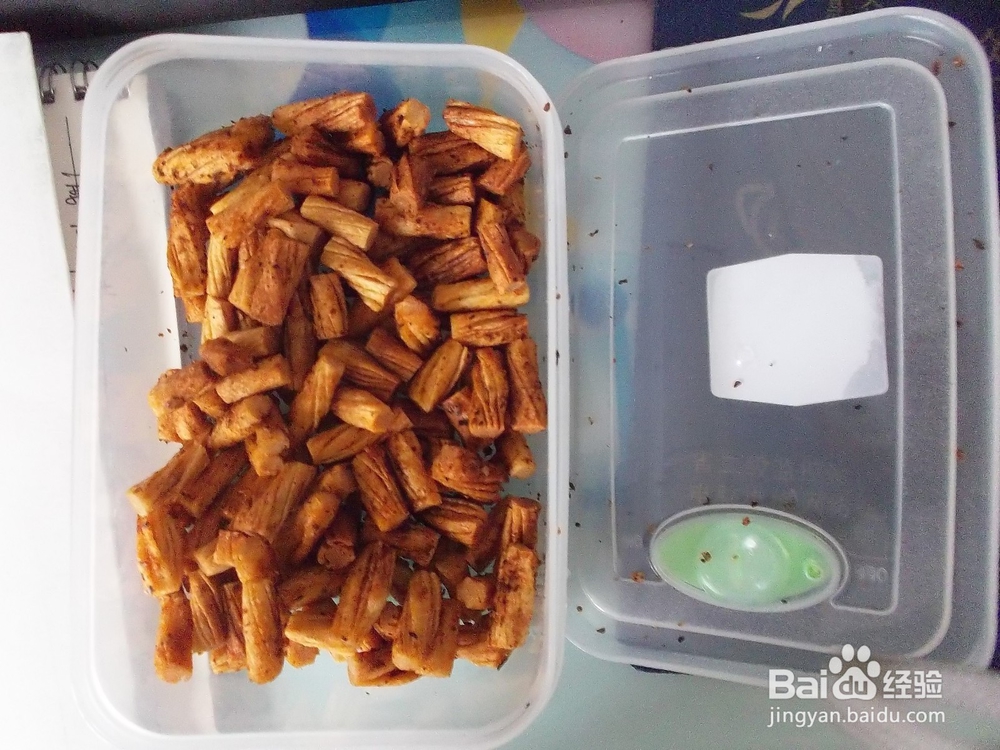 自制美味小零食,酥脆烤牛筋,非常简单~~·