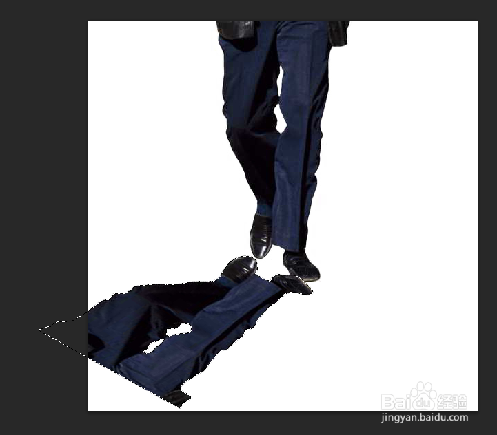 Photoshop制作人物投影