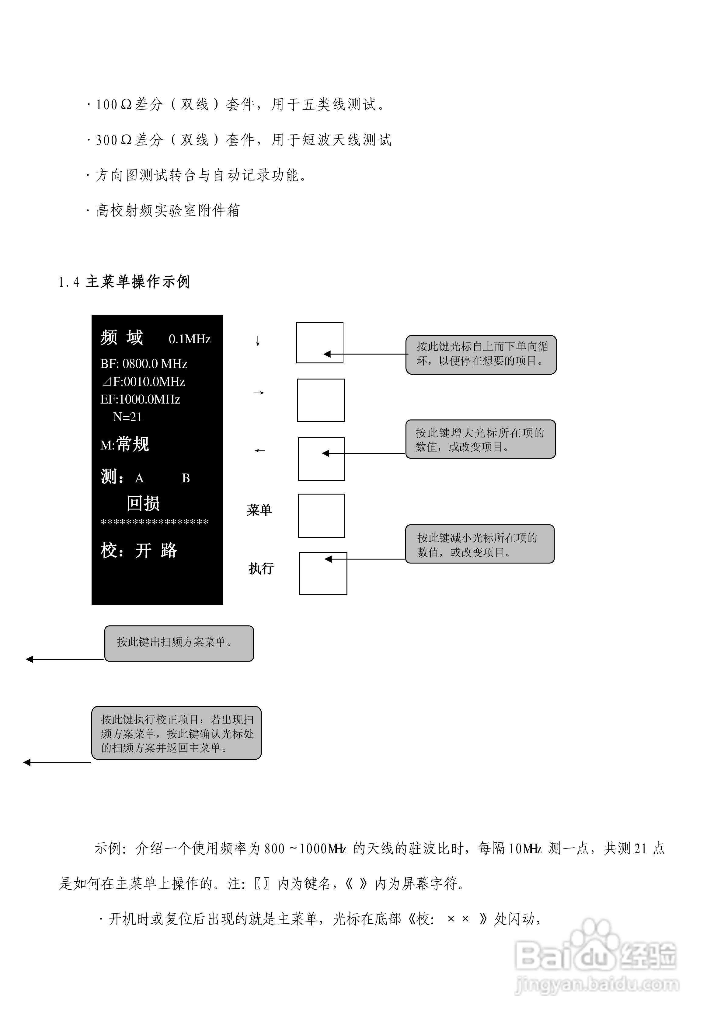 台式PNA网络分析仪使用说明书:[1]