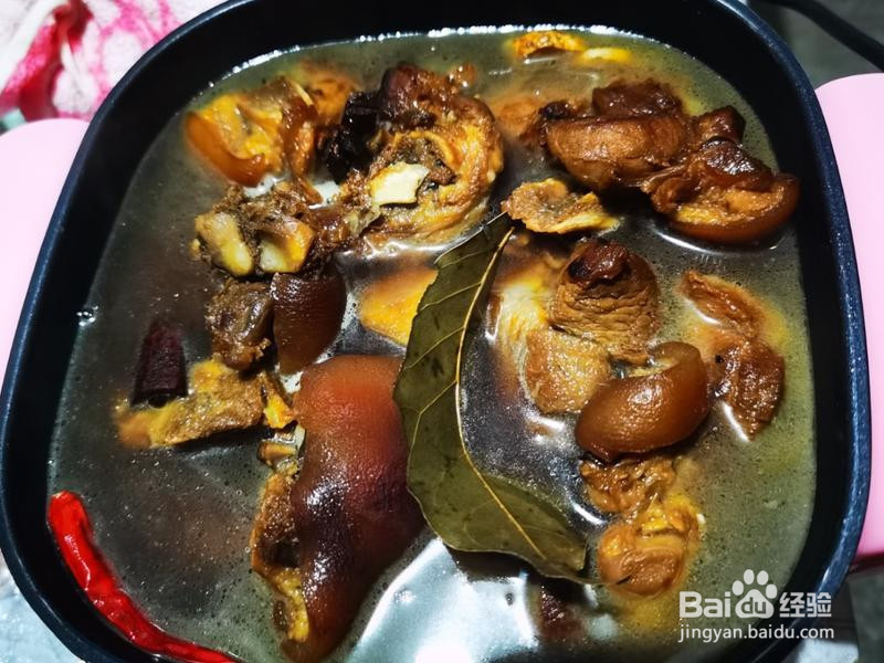 红烧猪蹄的做法