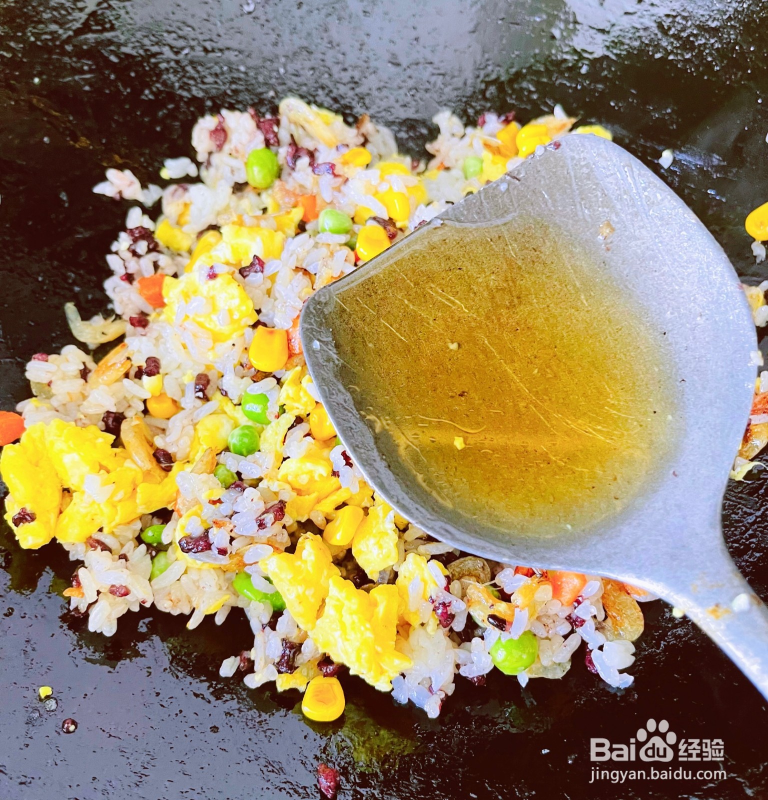 鸡蛋五彩饭怎么做