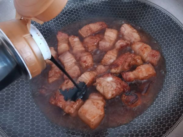 豇豆干炖红烧肉