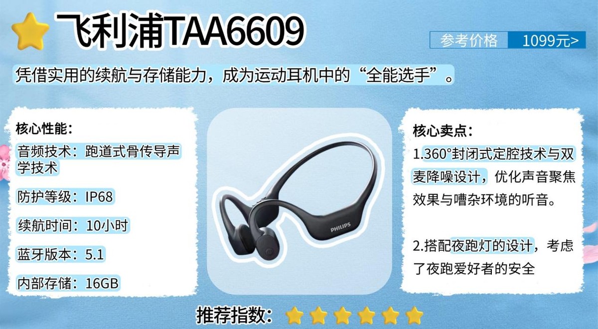 跑步耳机哪个款式好用，十大公认跑步耳机排名榜单推荐