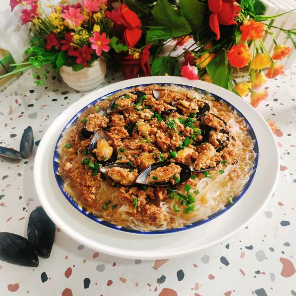 蒜蓉粉丝蒸智利贻贝