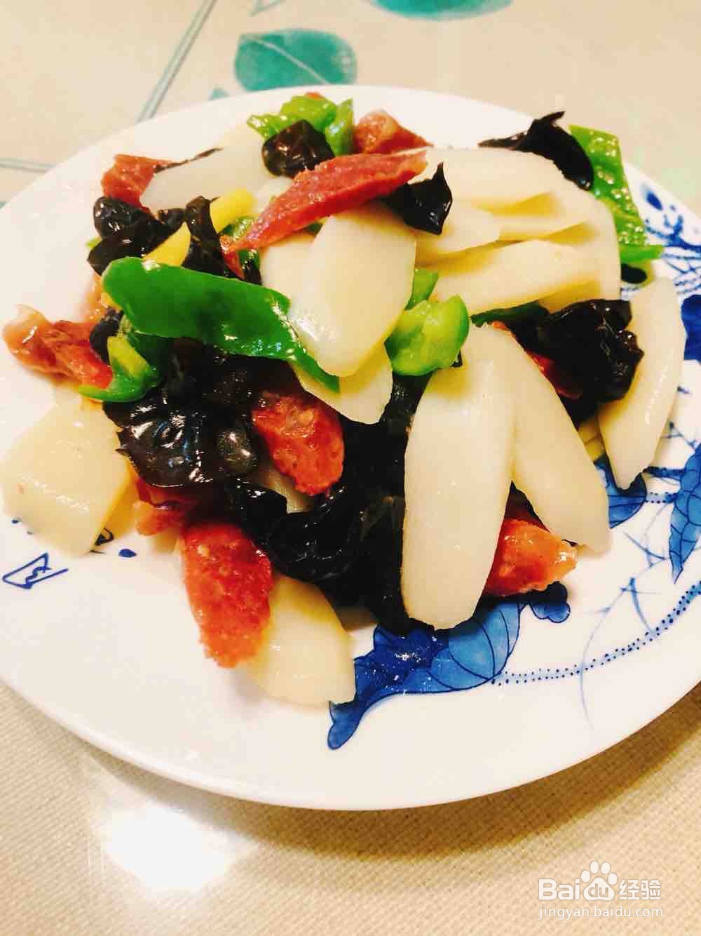 火腿山药木耳怎么做好吃