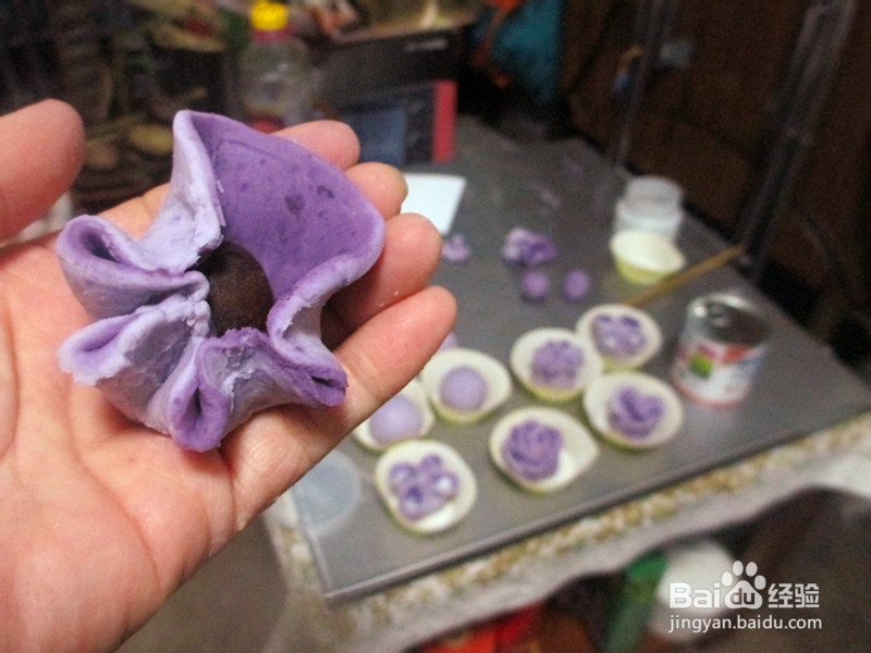 不闹元宵闹哪样——紫薯水晶园子