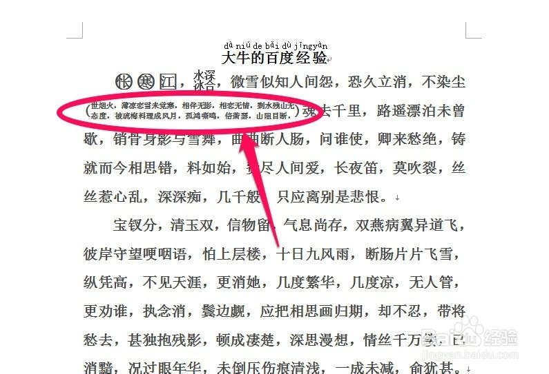 word操作教程：[10]中文版式的使用