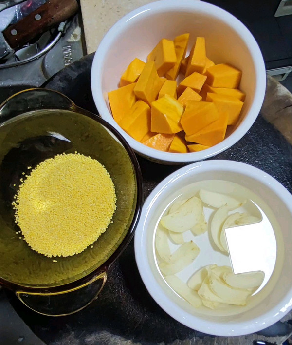 小米绿豆南瓜粥