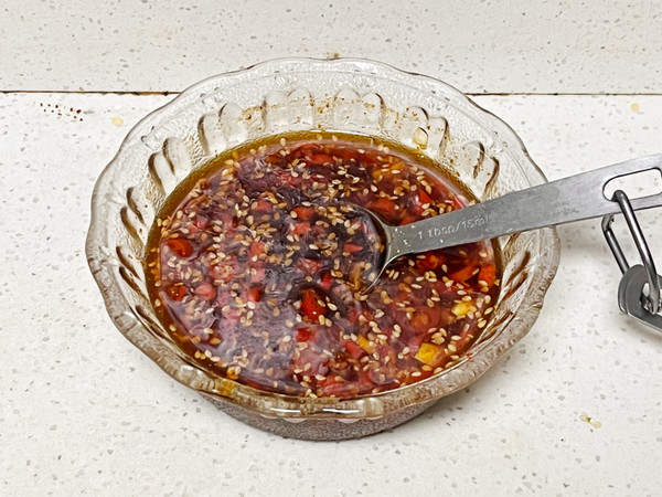 凉拌藕片酸辣虾