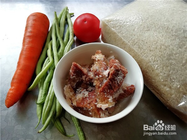胚芽米牛肉焖饭