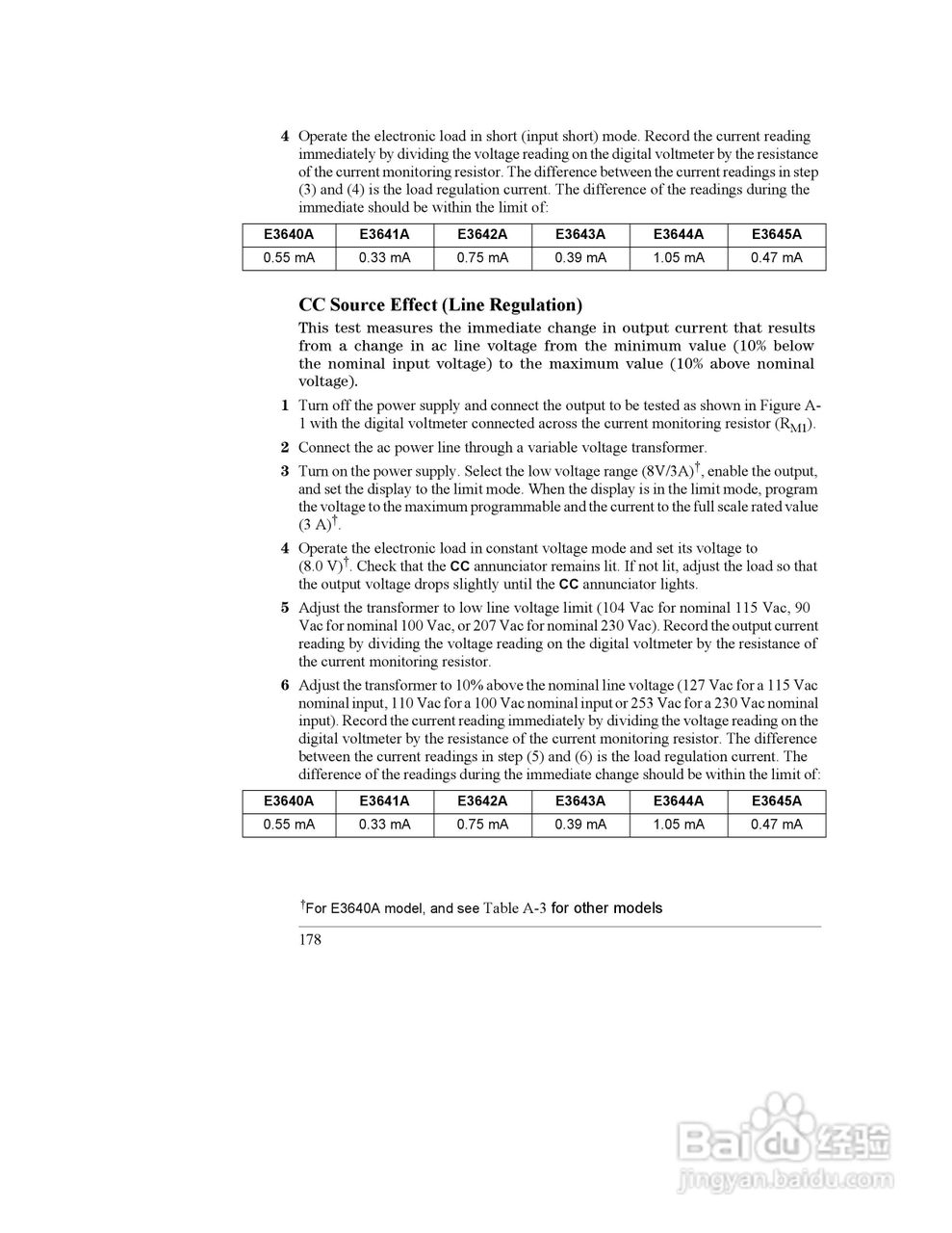 E3645A型80W电源供应器操作手册:[18]
