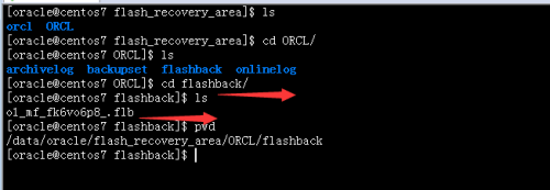 Oracle闪回数据库flashbackDB