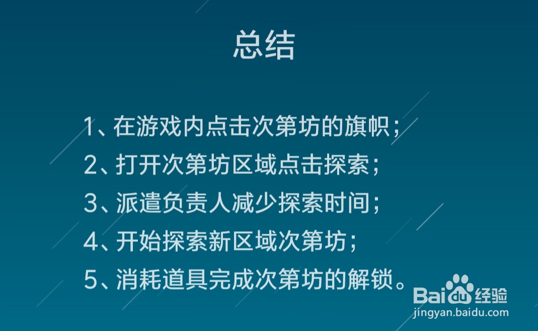 江南百景图次第坊区域怎么解锁