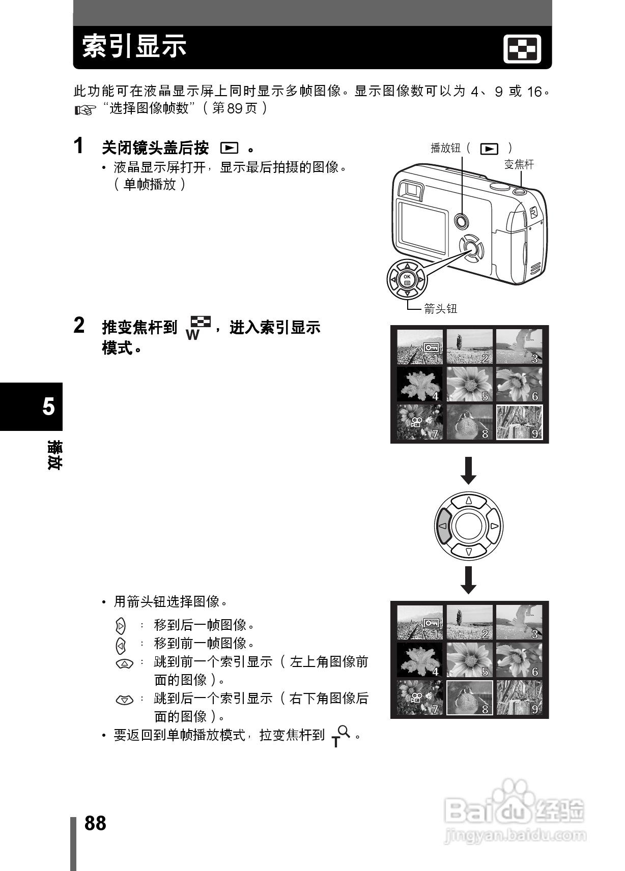 Olympus奥林巴斯C-350数码相机说明书:[9]
