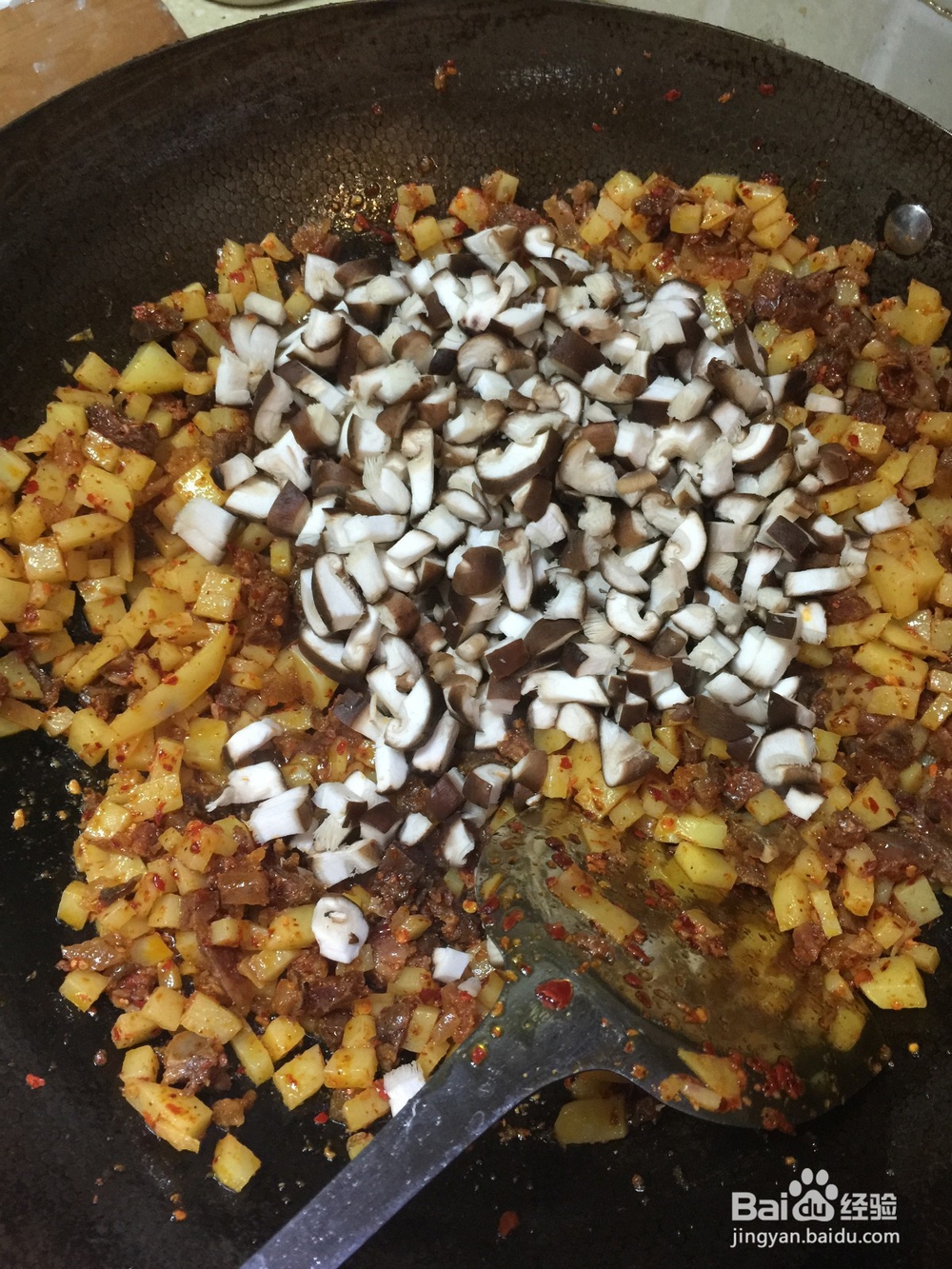 味他菜谱：炒三丁