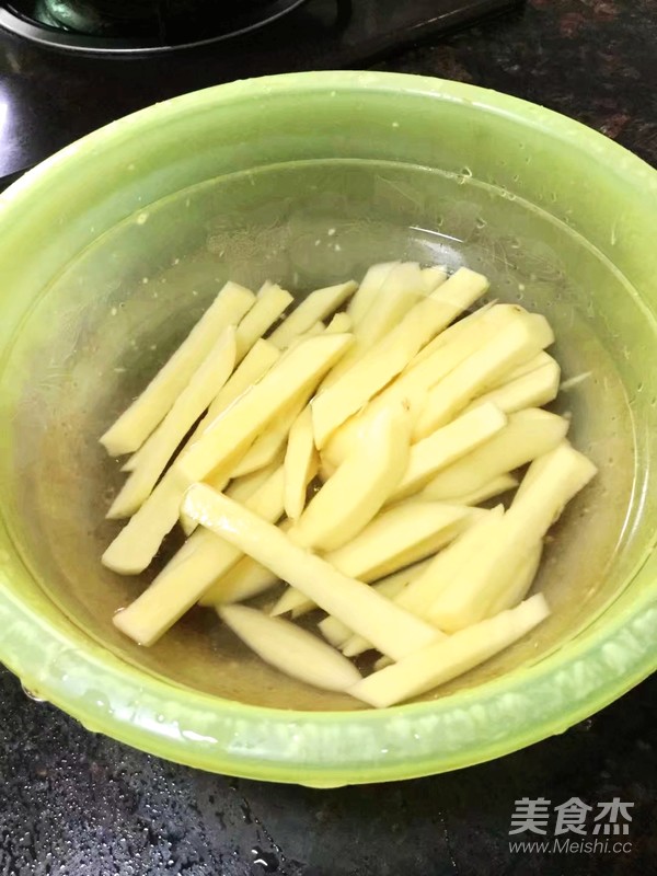 炸薯条的家常做法