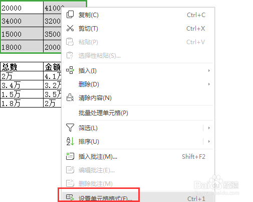 Excel如何设置以万为单元的大额数字
