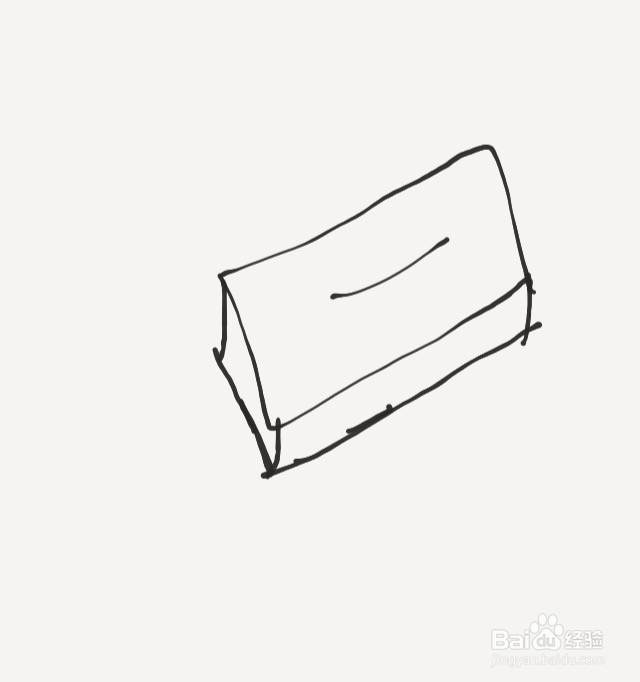 涂鸦系列之如何画家用抽纸盒