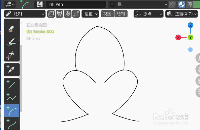 如何使用blender快速设计青蛙的2D简图模型