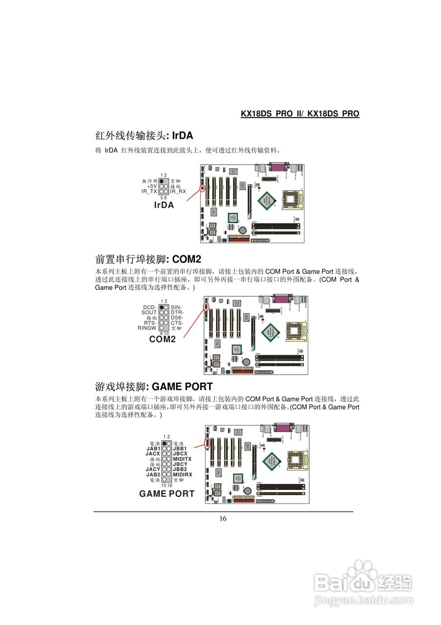 KX18DS PRO/KX18DS PRO Ⅱ 主板中文使用手册:[2]