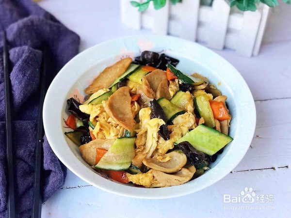 家常菜-时蔬木须香肠