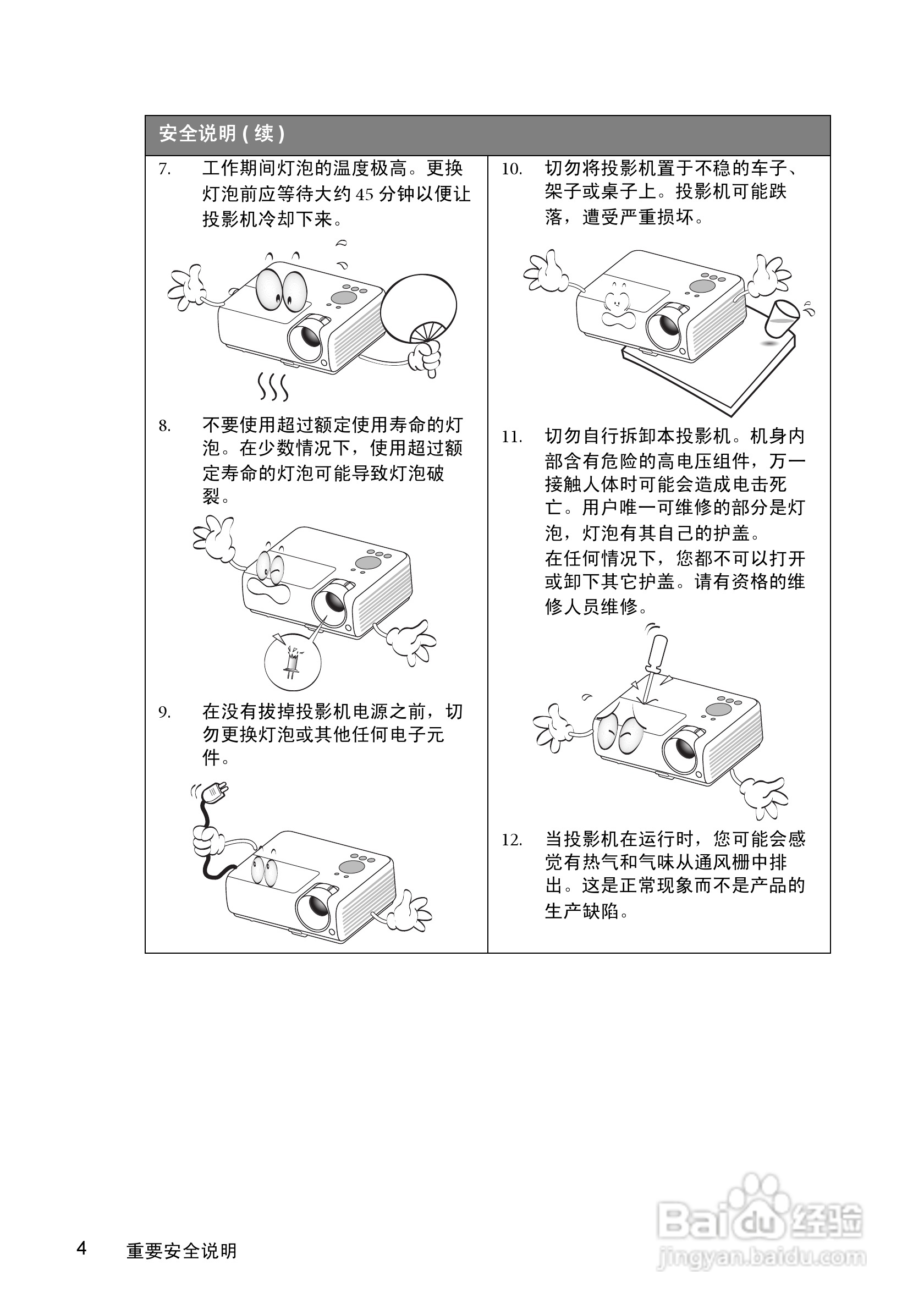 明基MP615P投影仪使用说明书:[1]