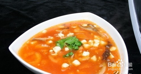 西红柿豆腐汤做法 经验分享