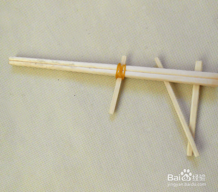 怀旧玩具DIY 小时候的皮筋枪制作