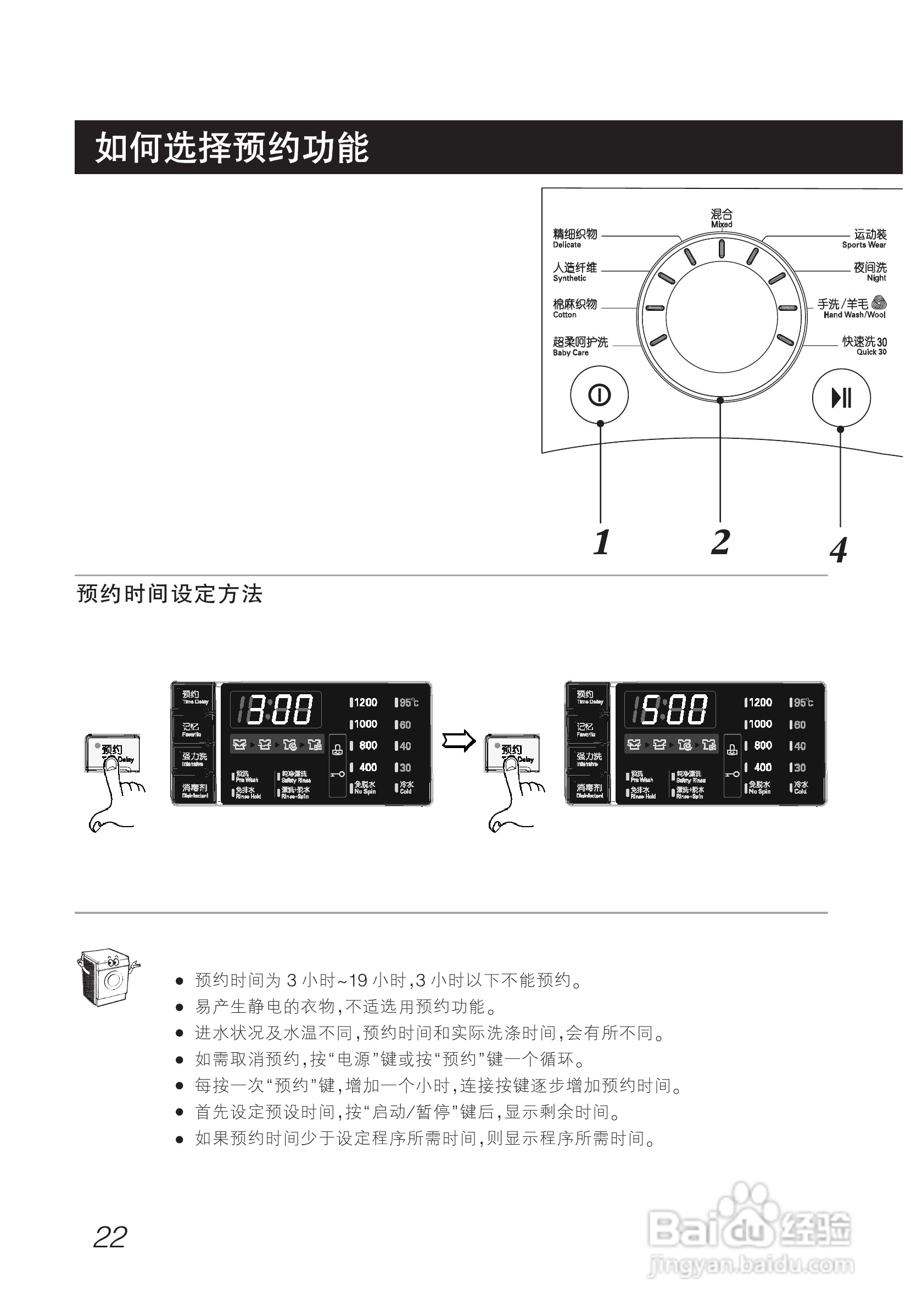 LG WD-C12245D洗衣机使用说明书:[3]