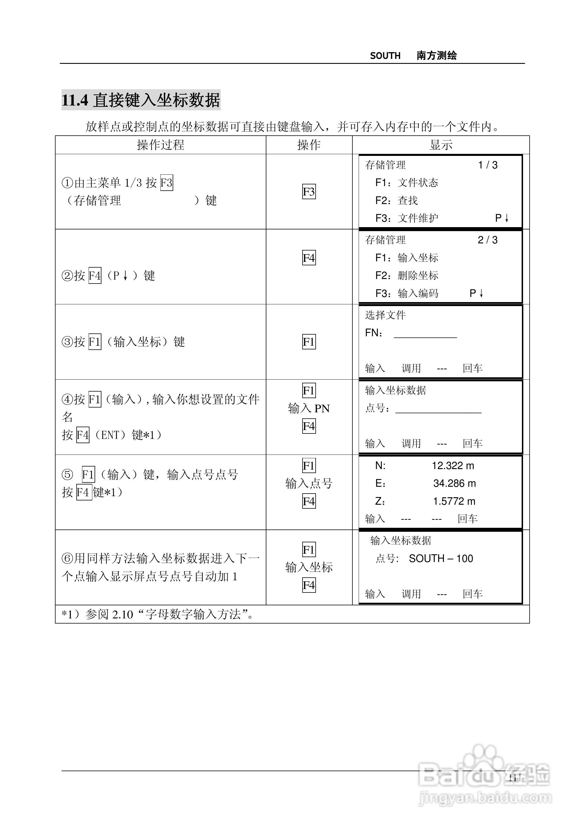 南方测绘全站仪 NTS-350说明书:[12]