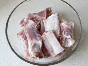 白花菇排骨的做法 百度经验