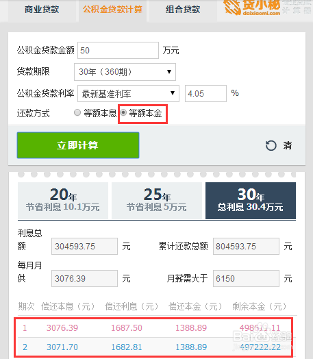 如何计算房贷还款额度 房贷还款的计算方法